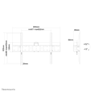 Picture of Neomounts LFD-W2640MP TV mount wall 37-75" - tiltable