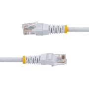 Picture of StarTech.com 15m Cat5e White Molded RJ45 UTP Cat 5e Patch Cable - 15 m Patch Cord