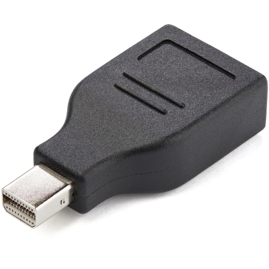 Picture of StarTech.com Compact Mini DisplayPort to DisplayPort Adapter - 4K x 2K Video - UHD Mini DP to DP Converter - mDP to DP 1.2 Adapter - mDP PC/Computer to DisplayPort Monitor/Display - M/F