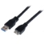 Picture of StarTech.com 1m (3ft) Certified SuperSpeed USB 3.0 A to Micro B Cable - M/M