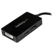 Picture of StarTech.com Travel A/V adapter: 3-in-1 Mini DisplayPort to DisplayPort DVI or HDMI converter