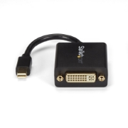 Picture of StarTech.com Mini DisplayPort to DVI Adapter - Mini DP to DVI-D Converter - 1080p Video - VESA Certified - mDP or Thunderbolt 1/2 Mac/PC to DVI Monitor - mDP 1.2 to DVI Single-Link Dongle