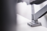 Picture of BakkerElkhuizen Smart Office 12 Dual Monitor Arm Clamp + Bolt Through