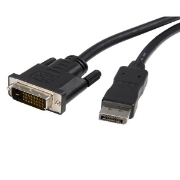 Picture of StarTech.com 10ft (3m) DisplayPort to DVI Cable - DisplayPort to DVI Adapter Cable 1080p Video - DisplayPort to DVI-D Cable Single Link - DP to DVI Monitor Cable - DP 1.2 to DVI Converter