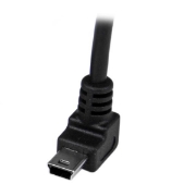 Picture of StarTech.com 1m Mini USB Cable - A to Up Angle Mini B