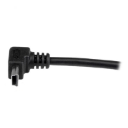 Picture of StarTech.com 1m Mini USB Cable - A to Up Angle Mini B