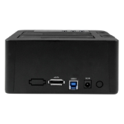 Picture of StarTech.com Dual Bay Hard Drive Duplicator, Standalone USB 3.0 (5 Gbps) / eSATA to 2.5/3.5" SATA III HDD/SSD Cloner/Copier, Hard Drive Docking Station, Hard Disk Cloner