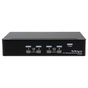 Picture of StarTech.com 4 Port USB DisplayPort KVM Switch with Audio