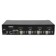 Picture of StarTech.com 4 Port USB DisplayPort KVM Switch with Audio