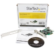 Picture of StarTech.com 4 Port PCI Express Low Profile High Speed USB Card