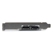 Picture of StarTech.com 2 Port PCI Express SATA 6 Gbps eSATA Controller Card - Dual Port PCIe SATA III Card - 2 Int/2 Ext