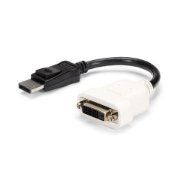 Picture of StarTech.com DisplayPort to DVI Adapter - DisplayPort to DVI-D Adapter/Video Converter - 1080p - DP 1.2 to DVI Monitor/Display Cable Adapter Dongle - DP to DVI Adapter - Latching DP Connector