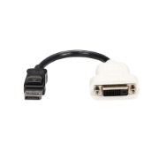 Picture of StarTech.com DisplayPort to DVI Adapter - DisplayPort to DVI-D Adapter/Video Converter - 1080p - DP 1.2 to DVI Monitor/Display Cable Adapter Dongle - DP to DVI Adapter - Latching DP Connector