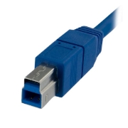 Picture of StarTech.com 1m SuperSpeed USB 3.0 Cable A to B - M/M
