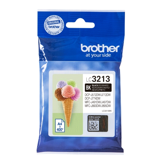 Picture of Brother LC3213BK ink cartridge 1 pc(s) Original Black