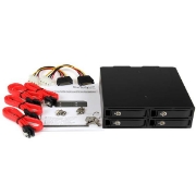 Picture of StarTech.com 4-bay mobile rack backplane for 2.5in SATA/SAS drives