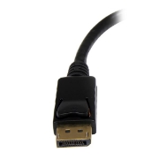 Picture of StarTech.com DisplayPort to HDMI Adapter - DP 1.2 to HDMI Video Converter 1080p - DP to HDMI Monitor/TV/Display Cable Adapter Dongle - Passive DP to HDMI Adapter - Latching DP Connector