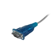 Picture of StarTech.com 17in (43cm) 1-Port USB to RS232 DB9 Serial Adapter Cable, USB to Serial Adapter Cable - M/M