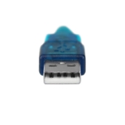 Picture of StarTech.com 17in (43cm) 1-Port USB to RS232 DB9 Serial Adapter Cable, USB to Serial Adapter Cable - M/M