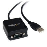 Picture of StarTech.com 8.3ft (2.5m) 1-Port FTDI USB to Serial RS232 Adapter Cable with Optical Isolation, USB to RS232 Adapter - TAA