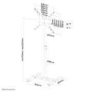 Picture of Neomounts NS-FS100BLACK Floor stand 10-55"
