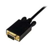 Picture of StarTech.com 15 ft Mini DisplayPort to VGA Adapter Converter Cable – mDP to VGA 1920x1200 - Black