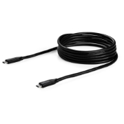 Picture of StarTech.com USB-C to USB-C Cable w/ 5A PD - M/M - 2 m (6 ft.) - USB 2.0 - USB-IF Certified
