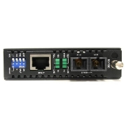 Picture of StarTech.com 10/100 Mbps Single Mode Fiber Media Converter SC 30 km