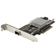 Picture of StarTech.com 1-Port 10G SFP+ Fiber Optic Network Card - PCIe - Intel Chip - MM