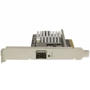 Picture of StarTech.com 1-Port 10G SFP+ Fiber Optic Network Card - PCIe - Intel Chip - MM