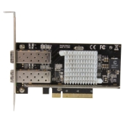 Picture of StarTech.com 2-Port 10G Fiber Network Card with Open SFP+ - PCIe, Intel Chip
