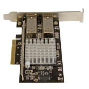 Picture of StarTech.com 2-Port 10G Fiber Network Card with Open SFP+ - PCIe, Intel Chip