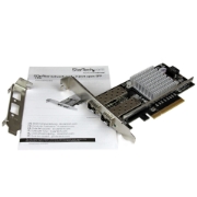 Picture of StarTech.com 2-Port 10G Fiber Network Card with Open SFP+ - PCIe, Intel Chip