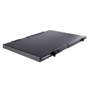 Picture of StarTech.com 1U 4-Post Adjustable Server Rack Mount Shelf - 330lbs(150 kg) - 19.5 to 38in Adjustable Mounting Depth Universal Tray for 19" AV, Data & Network Equipment Rack - 27.5in Deep