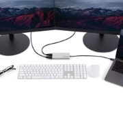 Picture of StarTech.com Thunderbolt 3 to Dual HDMI 2.0 Adapter - 4K 60Hz - Thunderbolt 3 Certified - Dual Monitor HDMI Video Converter Adapter - Mac & Windows compatible - Dual 4K Display HDMI