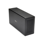 Picture of StarTech.com Thunderbolt 3 PCIe Expansion Chassis, External Enclosure with One PCI Express Slot, PCIe Box for Laptops/Desktops/All-In-Ones, 5K/4K Output Via TB3/DP Ports, TAA Compliant