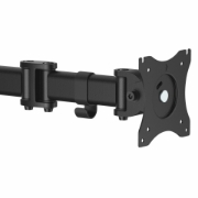 Picture of StarTech.com Desk Mount Monitor Arm for up to 34" (8 kg) VESA Compatible Displays - Articulating Pole Mount Single Monitor Arm - Ergonomic Height Adjustable Monitor Mount - Desk Clamp/Grommet