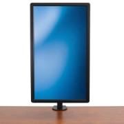 Picture of StarTech.com Desk Mount Monitor Arm for up to 34" (8 kg) VESA Compatible Displays - Articulating Pole Mount Single Monitor Arm - Ergonomic Height Adjustable Monitor Mount - Desk Clamp/Grommet