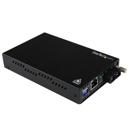 Picture of StarTech.com Gigabit Ethernet Multi Mode Fiber Media Converter SC 550m - 1000 Mbps