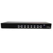 Picture of StarTech.com 8 Port Rackmount USB VGA KVM Switch w/ Audio (Audio Cables Included)