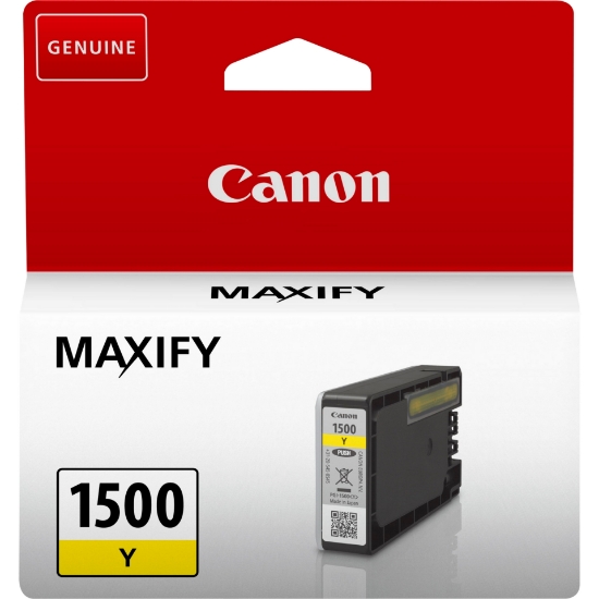 Picture of Canon PGI-1500Y Yellow Ink Cartridge