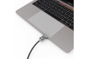 Picture of Compulocks Ledge Lock Adapter for MacBook Pro 13" M1 & M2 with Keyed Cable Lock Silver