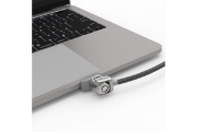 Picture of Compulocks Ledge Lock Adapter for MacBook Pro 13" M1 & M2 with Keyed Cable Lock Silver