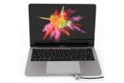 Picture of Compulocks Ledge Lock Adapter for MacBook Pro 13" M1 & M2 with Keyed Cable Lock Silver