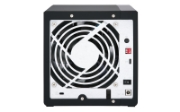 Picture of QNAP TR-004 storage drive enclosure HDD/SSD enclosure Black 2.5/3.5"