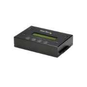 Picture of StarTech.com 1:1 Standalone Hard Drive Duplicator & Eraser, SATA HDD/SSD Disk Cloner & Eraser, LCD display, TAA Compliant, OS Independent