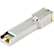 Picture of StarTech.com MSA Compliant SFP+ Transceiver Module - 10GBASE-T~MSA Uncoded SFP+ Module - 10GBASE-T - SFP to RJ45 Cat6/Cat5e - 10GE Gigabit Ethernet SFP+ - RJ-45 30m