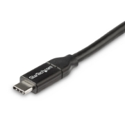 Picture of StarTech.com USB-C to USB-C Cable w/ 5A PD - M/M - 0.5 m - USB 2.0 - USB-IF Certified
