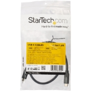 Picture of StarTech.com USB-C to USB-C Cable w/ 5A PD - M/M - 0.5 m - USB 2.0 - USB-IF Certified