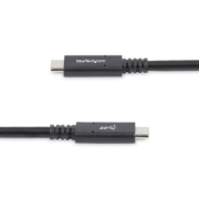 Picture of StarTech.com 6 ft (1.8 m) USB C to USB C Cable - 5A, 100W PD 3.0 - Certified Works With Chromebook - USB-IF Certified - M/M - USB 3.0 5Gbps - USB C Charging Cable - USB Type C Cable